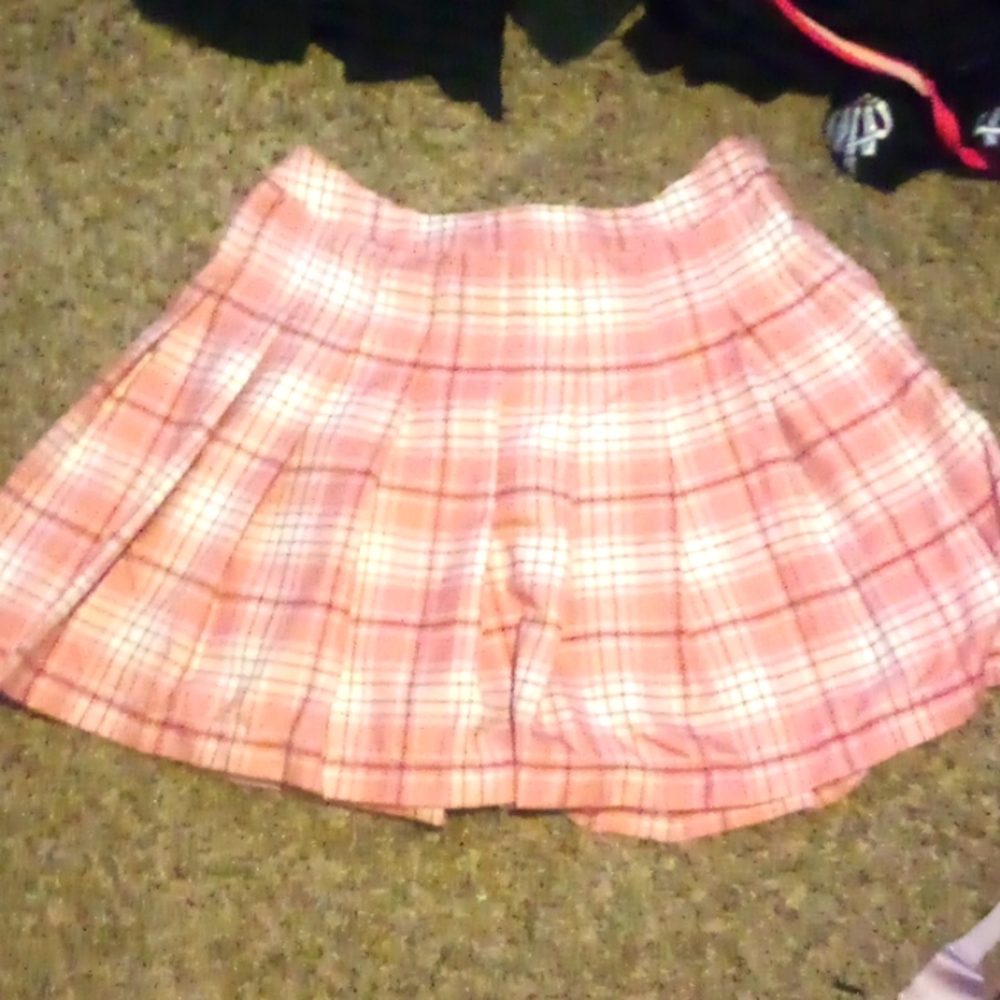 Plaid skirt
